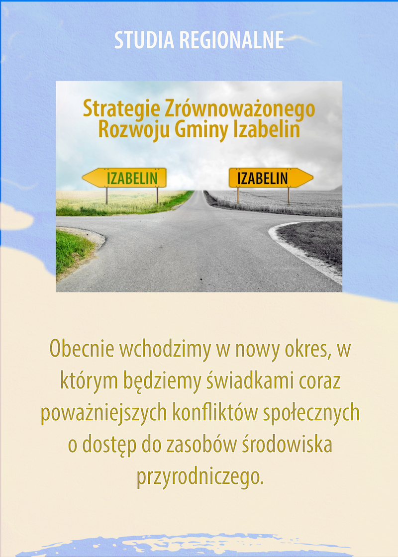 Strategie zrównoważonego rozwoju gminy Izabelin